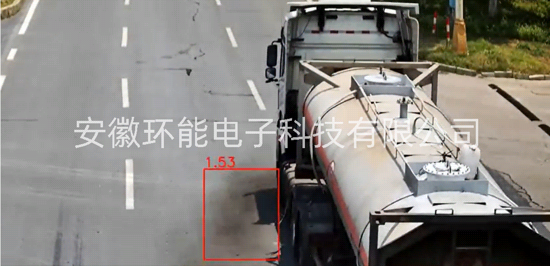 施工場(chǎng)所黑煙揚(yáng)塵抓拍效果分享